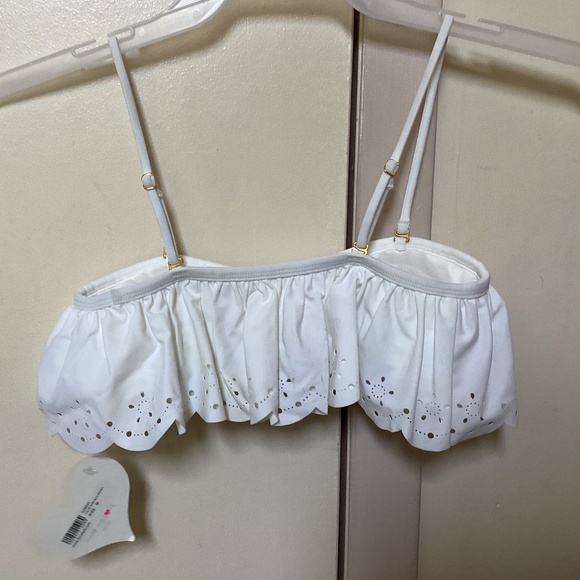 Sugar Coast White Hyacinth Swim Top Size M NWT for sale - Picture 5 of 13